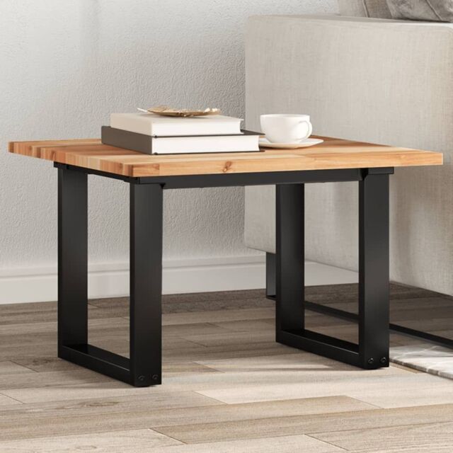 Berkfield Home Table Top Square 60x60x2 cm Solid Wood Acacia in Brown - Size: 60 x 60 x 2 cm - image 1