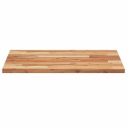 Berkfield Home Table Top Square 60x60x2 cm Solid Wood Acacia in Brown - Size: 60 x 60 x 2 cm - thumbnail 4