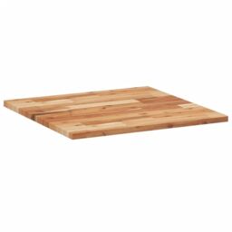 Berkfield Home Table Top Square 60x60x2 cm Solid Wood Acacia in Brown - Size: 60 x 60 x 2 cm - thumbnail 5