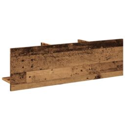 Berkfield Home Wall Cabinet 100x16.5x30 cm Old Wood Engineered Wood in Brown - thumbnail 6