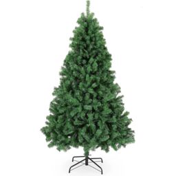 AKA 4ft Christmas Tree with Stand Bushy Artificial Xmas Tree Home Decor in Green - Size: 120 cm