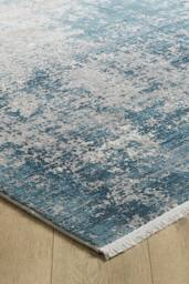Gooch Luxury Rugs Toros Ombre Distressed Area Rug in Blue - Size: 180 cm x 120 cm - thumbnail 3
