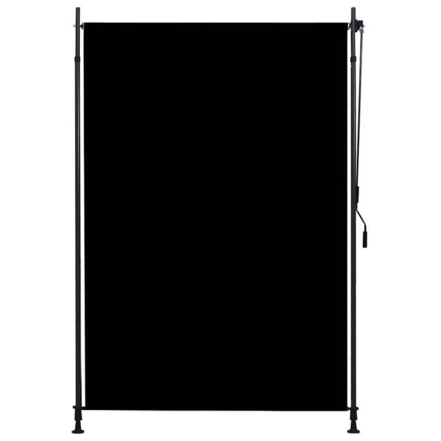 Berkfield Home Outdoor Roller Blind 150x270 cm Anthracite in Black - image 1