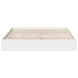 Berkfield Home Bed Frame with Drawers without Mattress White 180x200 cm Super King - thumbnail 4