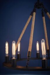 Orsina Hampstead 8 Bulbs Chandelier in Black - thumbnail 5