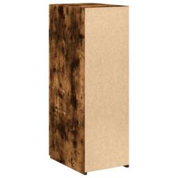Berkfield Home Sideboard Smoked Oak 30x42.5x93 cm Engineered Wood in Brown - thumbnail 6