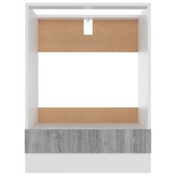 Berkfield Home Oven Cabinet Grey Sonoma 60x46x81.5 cm Engineered Wood - thumbnail 5