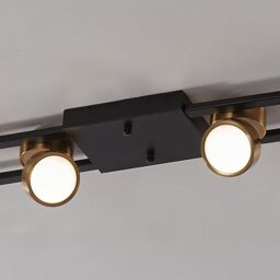 Garwarm Modern Dimmable LED Ceiling Lights Living Room in Black - thumbnail 7