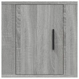 Berkfield Home Wall Mounted TV Cabinets 2 pcs Grey Sonoma 40x34.5x40 cm - thumbnail 6