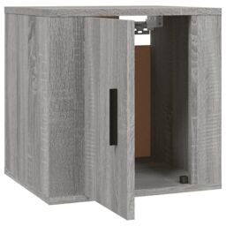 Berkfield Home Wall Mounted TV Cabinets 2 pcs Grey Sonoma 40x34.5x40 cm - thumbnail 8