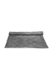 Living and Home Soft Polyester Throw Blanket in Grey - Size: Medium - thumbnail 5