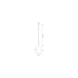 Netlighting Deportivo Dome Pendant Ceiling Light Transparent Brass Steel in Gold - thumbnail 5