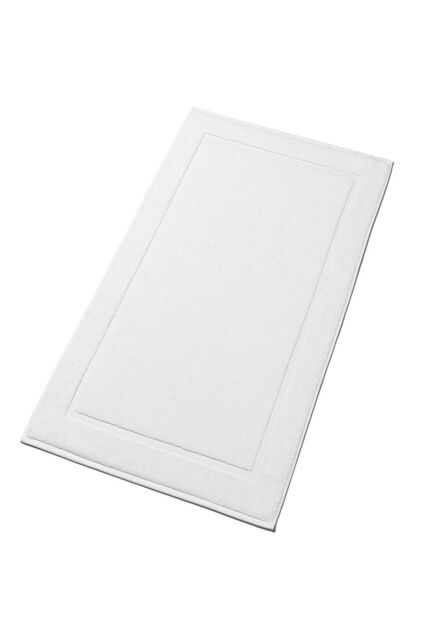 CHRISTY 'Renaissance' Luxury 100% Cotton 1000GSM Towelling Bath Mats in White - image 1