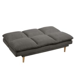 Home Detail Poppy Sofa Bed in Grey - Size: 3 Seater - thumbnail 5