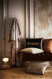 Laurence Llewelyn-Bowen 'Atlas' Jacquard Filled Cushion in Copper - Size: 55 cm x 55 cm - thumbnail 4