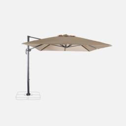 sweeek 3x4m Rectangular Cantilever Parasol in Beige - thumbnail 2