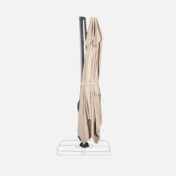 sweeek 3x4m Rectangular Cantilever Parasol in Beige - thumbnail 6