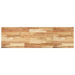 Berkfield Home Bathroom Vanity Top Oil Finished 160x40x2 cm Solid Wood Acacia in Brown - Size: 160 x 40 x 2 cm