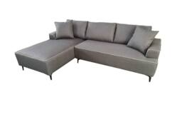 DS Living The Milano Edge 3 Seater Right Hand Corner Sofa in Grey - thumbnail 2