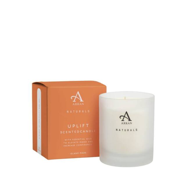 ARRAN Sense of Scotland Uplift - Bergamot & Grapefruit - Candle in Clear - image 1