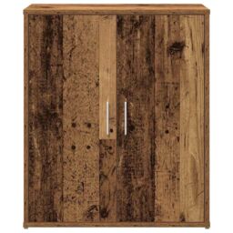 Berkfield Home Sideboard Old Wood 60x31x70 cm Engineered Wood in Brown - Size: 60 x 31 x 70 cm - thumbnail 6