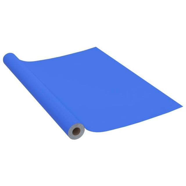 Berkfield Home Self-adhesive Furniture Film High Gloss Blue 500x90 cm PVC - image 1