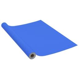 Berkfield Home Self-adhesive Furniture Film High Gloss Blue 500x90 cm PVC