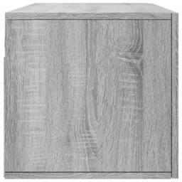 Berkfield Home Wall Cabinet Grey Sonoma 100x36.5x35 cm Engineered Wood - thumbnail 7