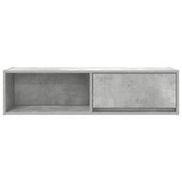 Berkfield Home TV Cabinet Concrete Grey 100x31x25.5 cm Engineered Wood - thumbnail 6