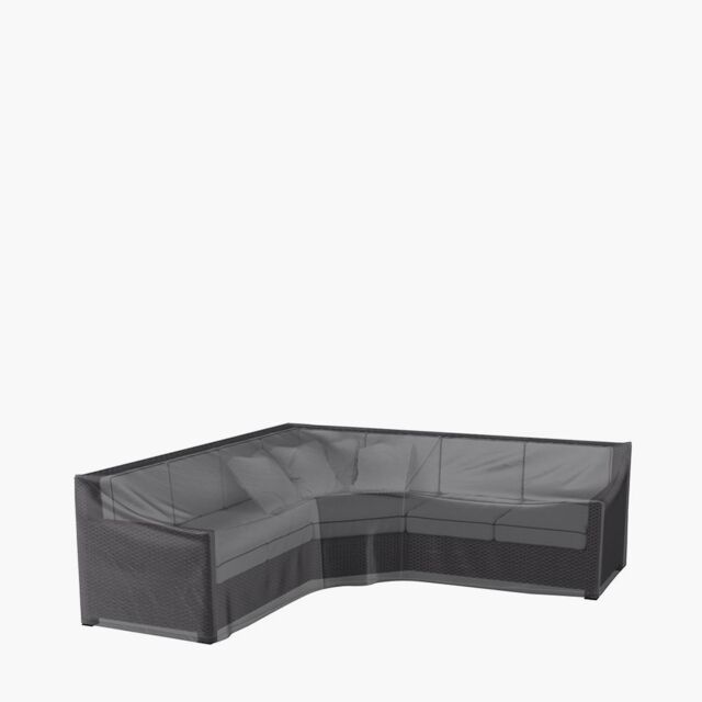 Ruma AeroCover L-Shape Sofas Waterproof Breathable Cover W255xD255xH90cm in Dark Grey - Size: 1 Pack - image 1