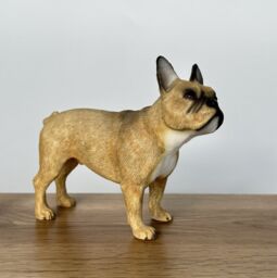 Animal Crackers Tan French Bulldog Figurine By Leonardo, Gift Boxed - thumbnail 2