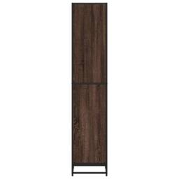 Berkfield Home Modern Book Cabinet Brown Oak 40x35x170.5 cm Engineered Wood - thumbnail 5