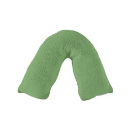 Snug City Teddy Bear Fleece Super Soft Cosy V Shape Pillowcase in Green - thumbnail 2