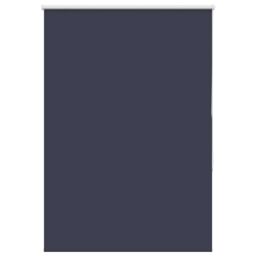 Berkfield Home Roller Blind Blackout Marine 115x130 cm Fabric Width 110.7 cm Polyester in Blue - thumbnail 1