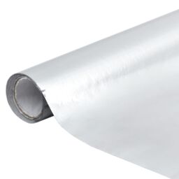 Berkfield Home Self-adhesive Furniture Film High Gloss Silver 500x90 cm PVC - thumbnail 5