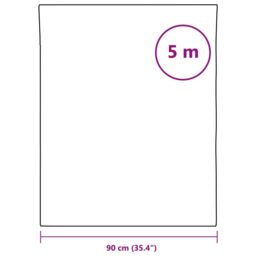 Berkfield Home Self-adhesive Furniture Film High Gloss Silver 500x90 cm PVC - thumbnail 6