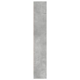 Berkfield Home Bookcase Concrete Grey 40x24x143 cm Engineered Wood - Size: 40 x 24 x 143 cm - thumbnail 5