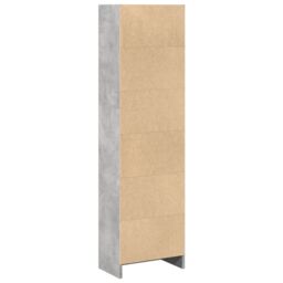 Berkfield Home Bookcase Concrete Grey 40x24x143 cm Engineered Wood - Size: 40 x 24 x 143 cm - thumbnail 6