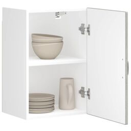Berkfield Home Kitchen Wall Cabinet Lucca Grey Sonoma Engineered Wood - thumbnail 1