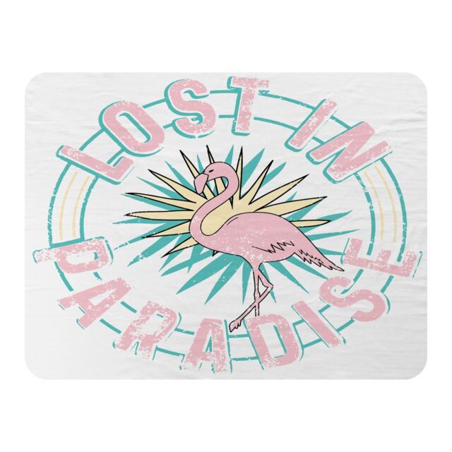 Benjamin Tate Design Lost In Paradise Blanket in Natural - Size: 120 cm x 150 cm - image 1