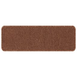 Berkfield Home Stair Mats with Latex Backing Yellow 25x60 cm - Size: Medium - thumbnail 2