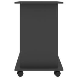 Berkfield Home Computer Desk Grey 80x50x75 cm Engineered Wood - Size: 80 x 50 x 75 cm - thumbnail 5