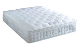 Bedmaster Anti Bed Bug 1500 Pocket Sprung Foam Pillow Top Mattress in White - Size: King - thumbnail 3