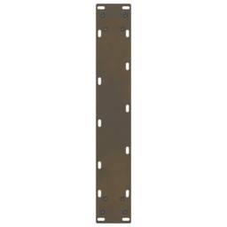 Berkfield Home Coffee Table Legs Natural Steel 2 pcs 40x(110-111) cm Steel in Grey - thumbnail 7