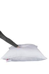 "Homescapes Microfibre Euro Continental Square Pillow - 80cm x 80cm (32""x32"") in White - Size: 80 cm x 80 cm" - thumbnail 2