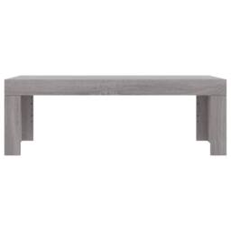 Berkfield Home Modern Coffee Table Grey Sonoma 102x50x36 cm Engineered Wood - Size: 102 x 50 x 36 cm - thumbnail 4