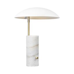 Nordlux Madem Table Lamp White Marble Livingroom GU10 Switch