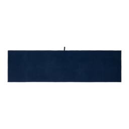Towel City Plain Quick Dry Sports Towel in Navy - thumbnail 1