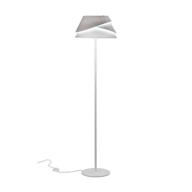 Netlighting Alboran Floor Lamp 1x40W (No Inc) Alumimium Iron in White - image 1