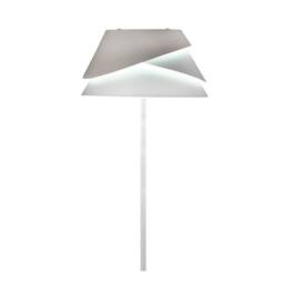 Netlighting Alboran Floor Lamp 1x40W (No Inc) Alumimium Iron in White - thumbnail 3